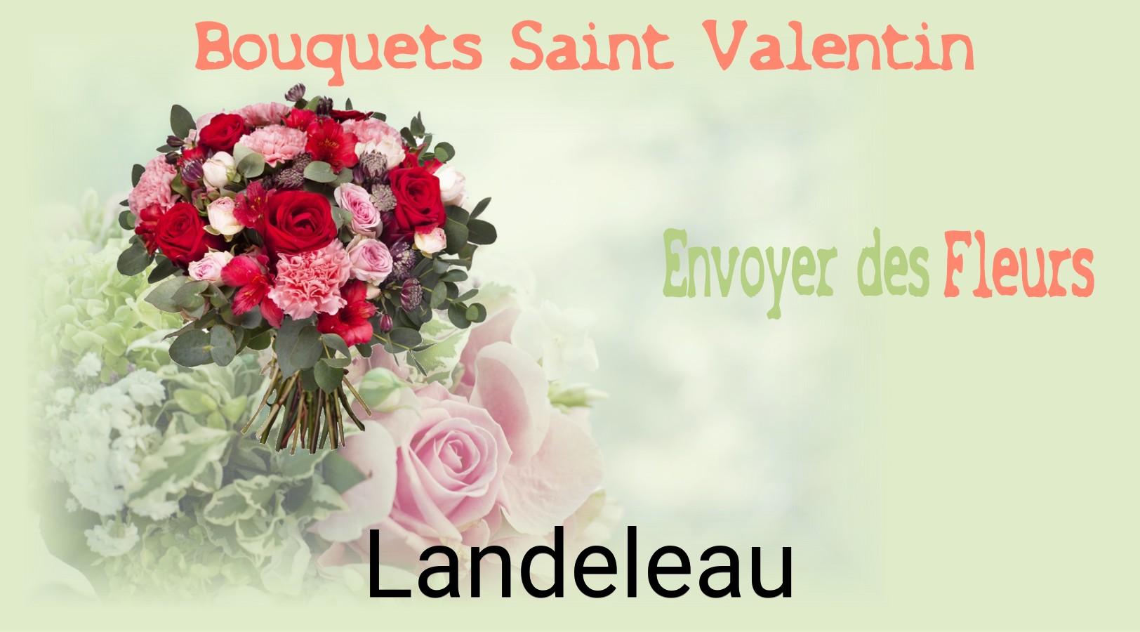 Roses de Saint-Valentin livrées à Landeleau